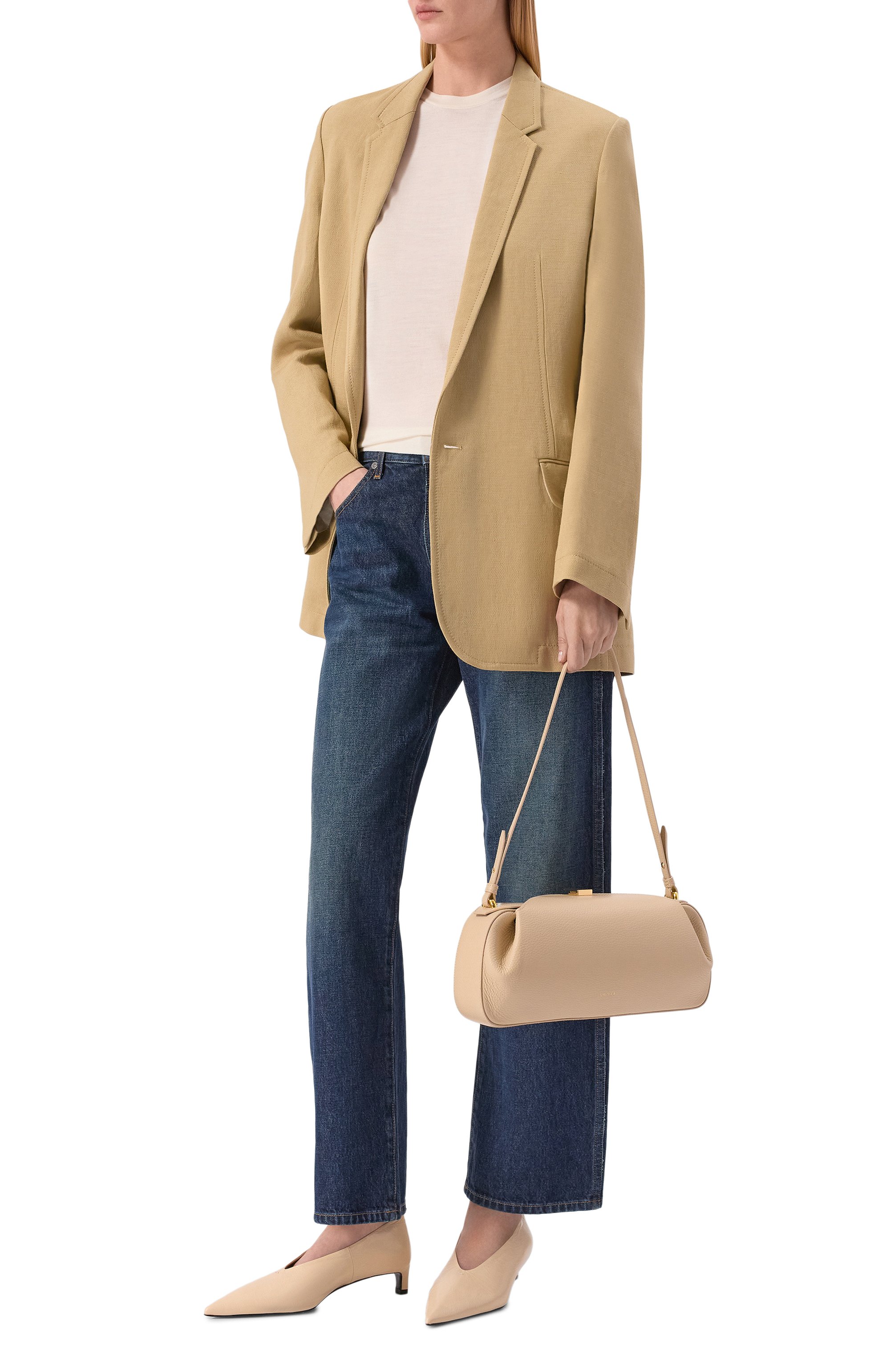 Сумка oyster clutch YUZEFI, арт. 0YSTER CLUTCH/PEBBLE GRAIN LEATHER, фото 3