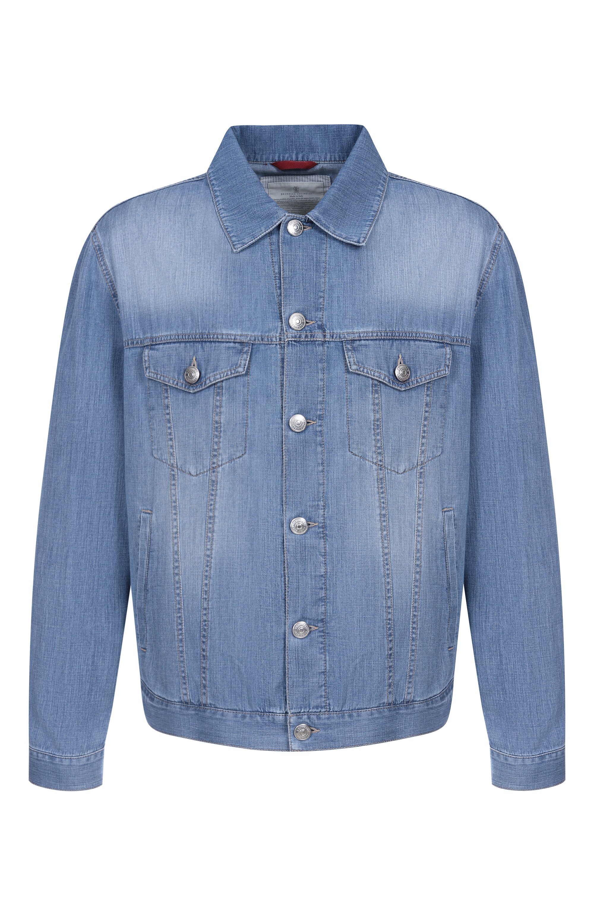 Джинсовая куртка BRUNELLO CUCINELLI, арт. ME6456909, фото 1