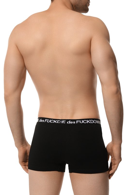 Хлопковые боксеры Comme des Fuckdown CFACM00203 Чёрный  CFACM00203 Фото 3