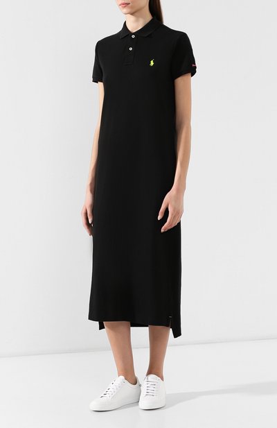 Хлопковое платье POLO RALPH LAUREN, арт. 211744694, фото 3