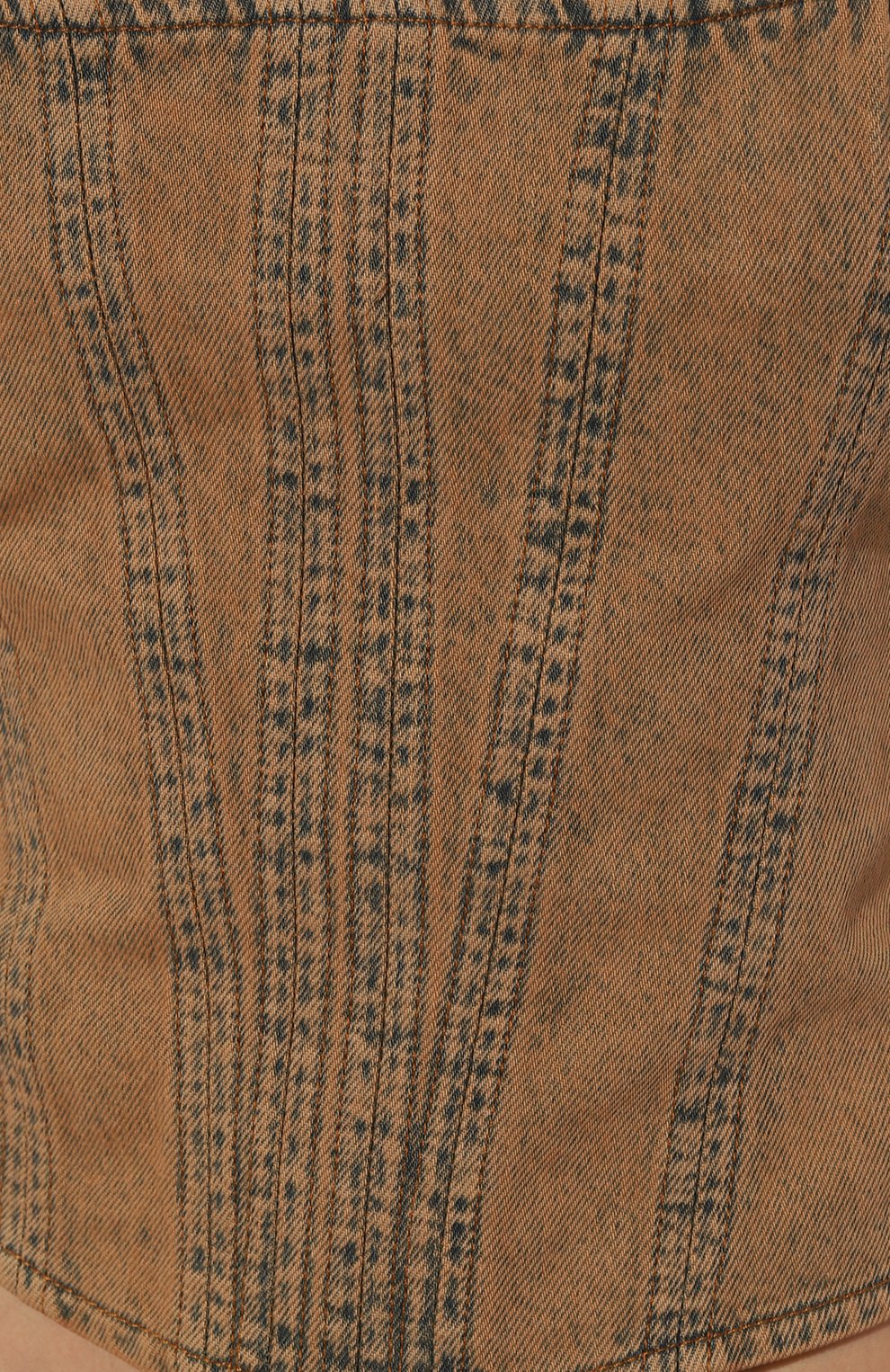 Джинсовый топ-корсет GIUSEPPE DI MORABITO бежевого цвета по цене 56750 руб., арт. 03PFDNT063A 03331, фото 5 Джинсовый топ-корсет GIUSEPPE DI MORABITO, арт. 03PFDNT063A 03331, фото 5