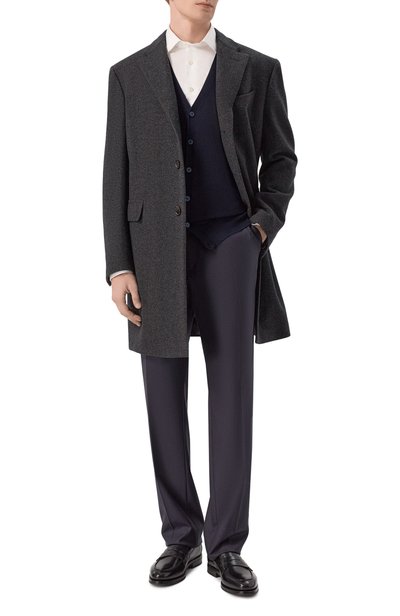 Жилет из кашемира и шелка CORNELIANI, арт. 28M536/2A25129, фото 2