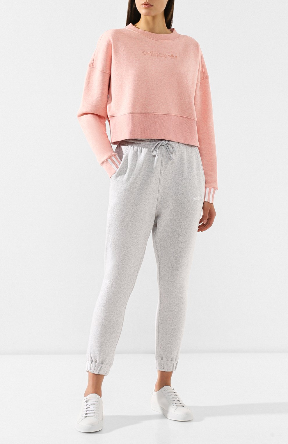 Хлопковый свитшот ADIDAS ORIGINALS, арт. DU7182, фото 2