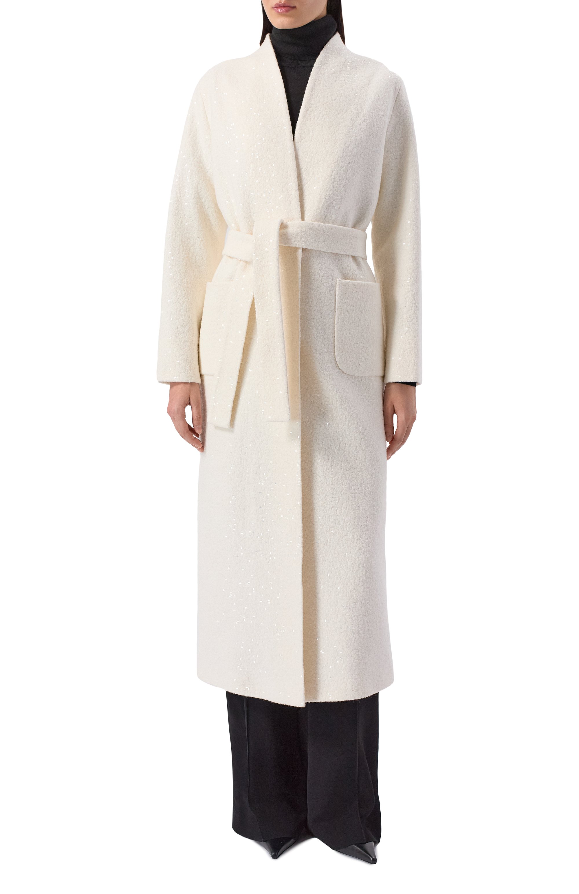 Шерстяное пальто SEVEN LAB, арт. CX white brilliant, фото 3