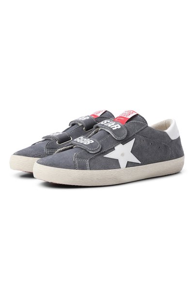 Замшевые кеды old school GOLDEN GOOSE DELUXE BRAND, арт. GTF00111.F008036