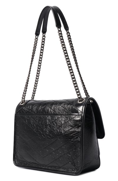 Сумка niki SAINT LAURENT черного цвета по цене 416000 руб., арт. 633158/0EN04, фото 4 Сумка niki SAINT LAURENT, арт. 633158/0EN04, фото 4