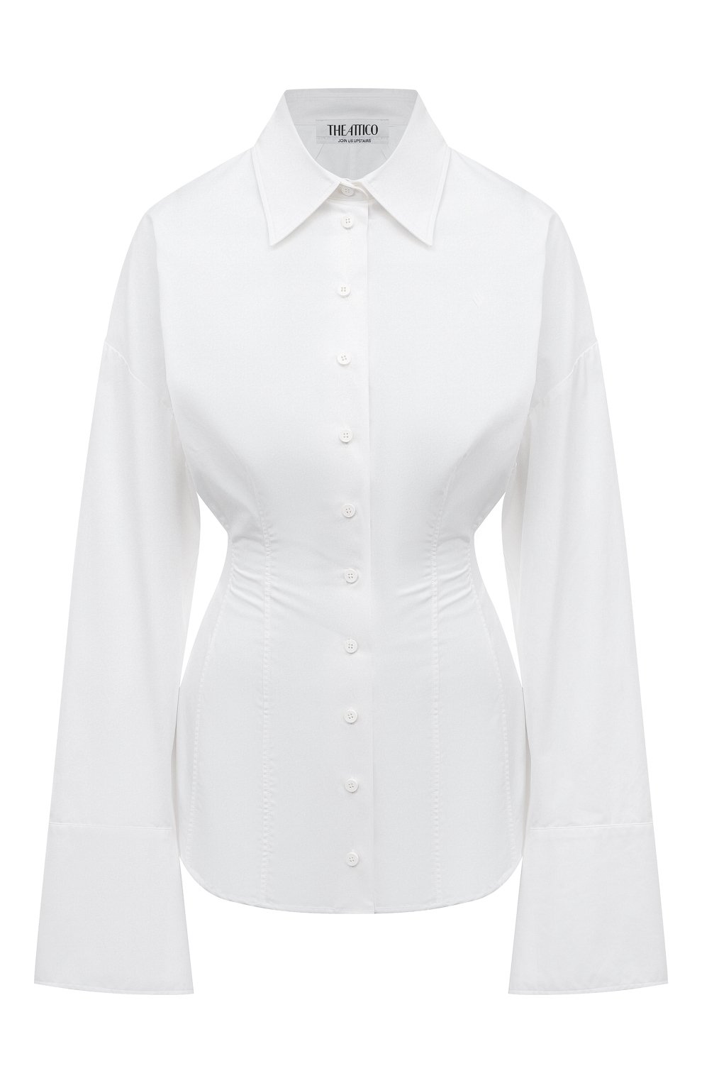 Хлопковая рубашка THE ATTICO, арт. 247WCH28, фото 1