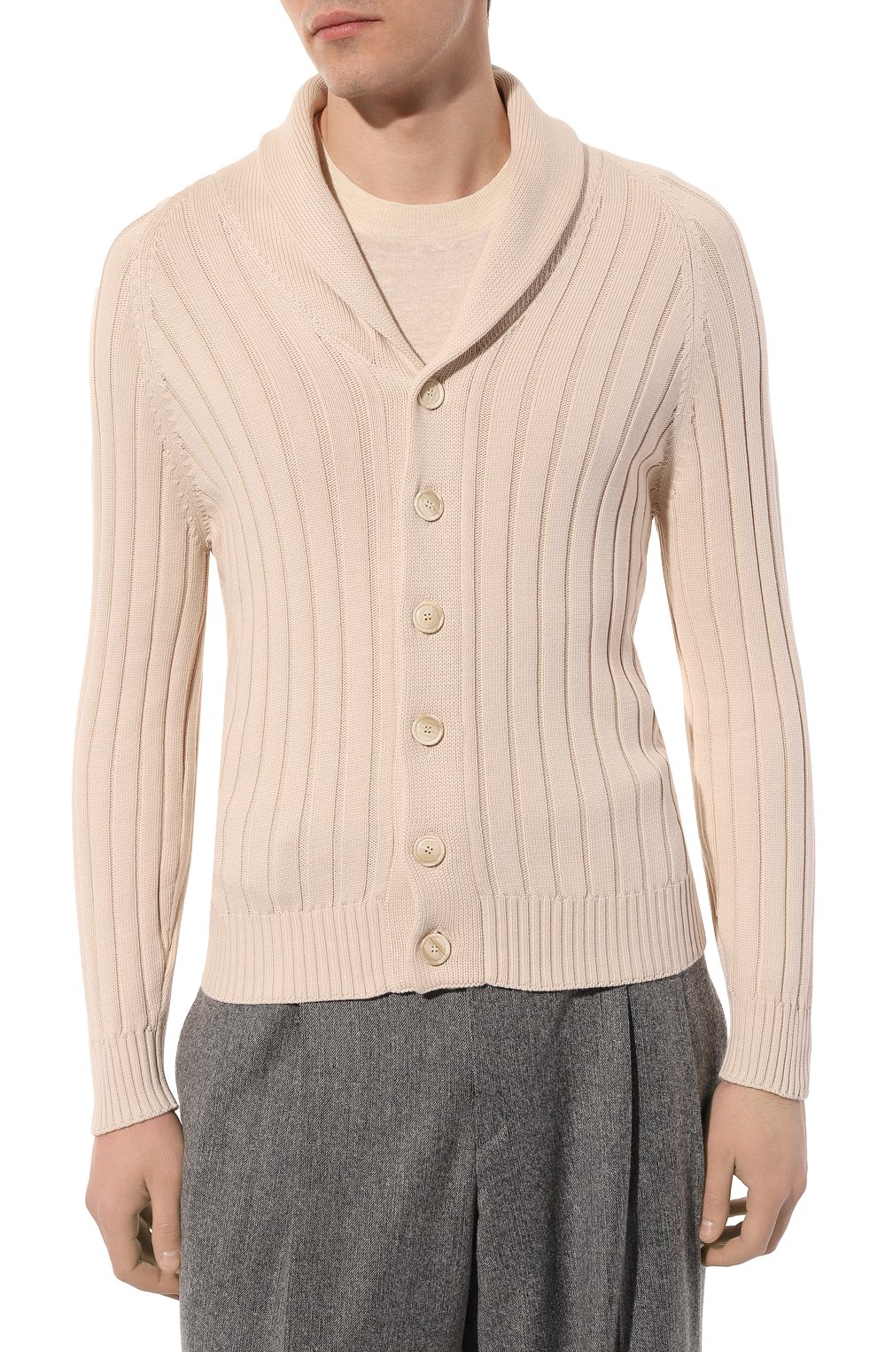 Хлопковый кардиган BRUNELLO CUCINELLI, арт. M2870B2303, фото 3