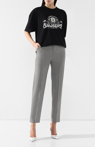 Хлопковая футболка VETEMENTS, арт. USS197071/W, фото 2