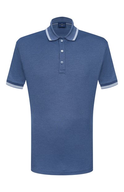 Мужское поло из хлопка и лиоцелла PAUL&SHARK, арт. 26411256_001