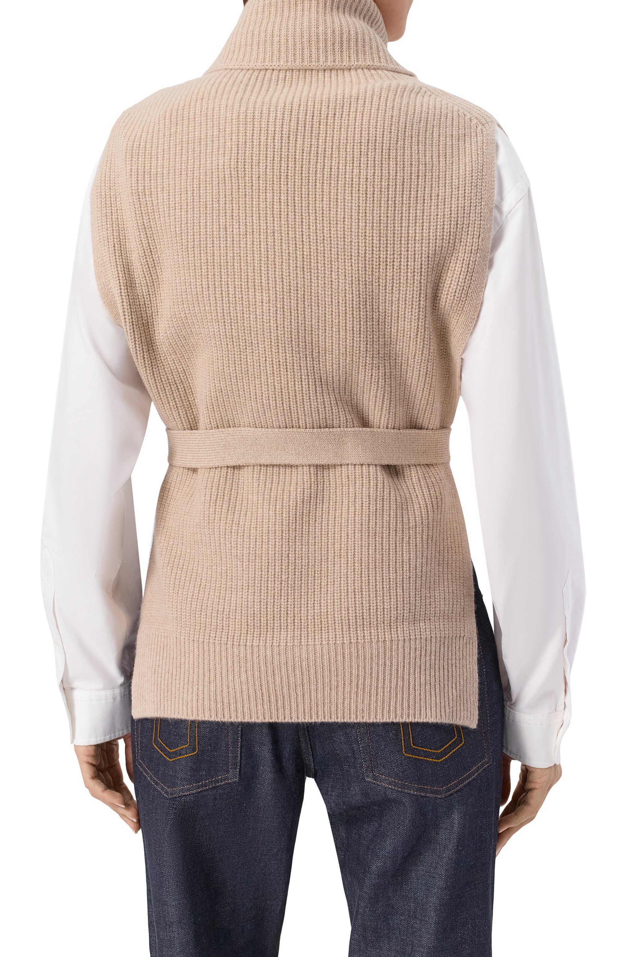 Жилет из шерсти и кашемира YVES SALOMON, арт. 26WAA502XXMACL, фото 4