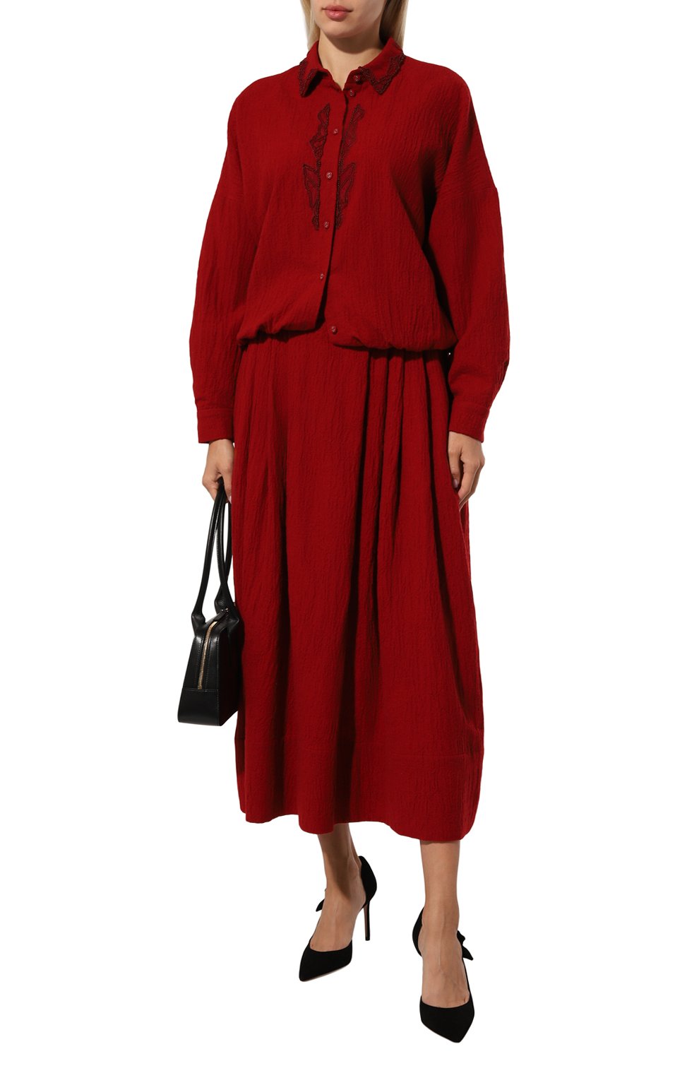 Блузка из шерсти и хлопка AKHMADULLINA, арт. 1225.2BL618/WC209, фото 2