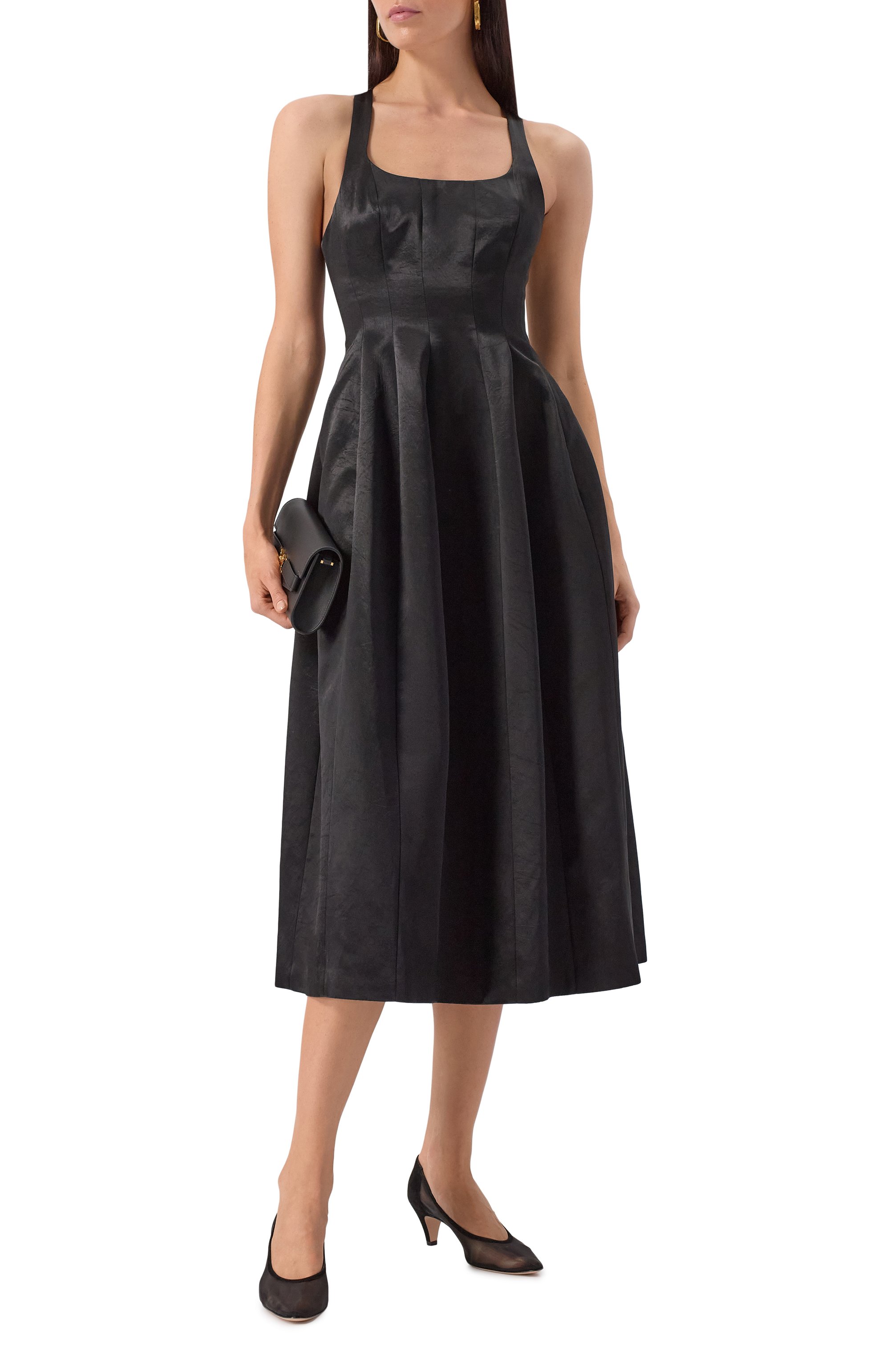 Комбинированные туфли amelia 55 GIANVITO ROSSI, арт. G22302.55RIC.RSCNENE, фото 2