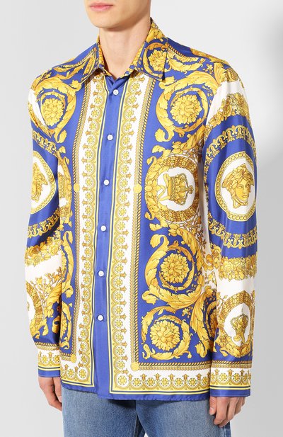 Шелковая рубашка VERSACE, арт. A75980/A230628, фото 3