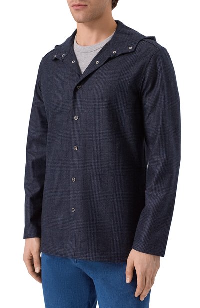 Шерстяная рубашка KITON, арт. UMCPETEK0127G07, фото 3