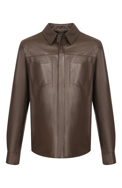 Кожаная рубашка GIORGIO BRATO, арт. GU26S9812NAPSTM, фото 1
