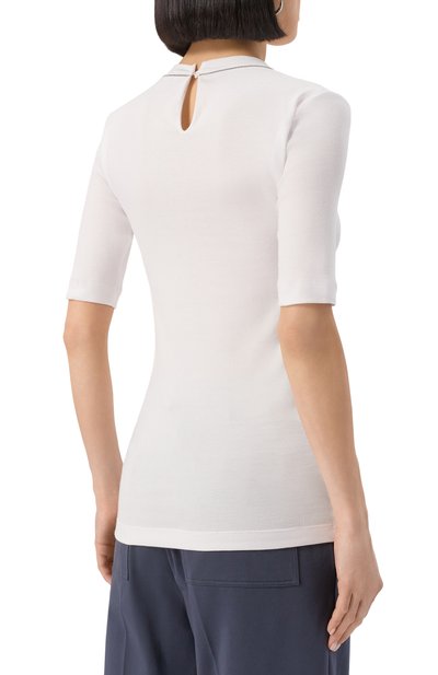 Хлопков�ая футболка BRUNELLO CUCINELLI, арт. MPTC8BJ310, фото 4