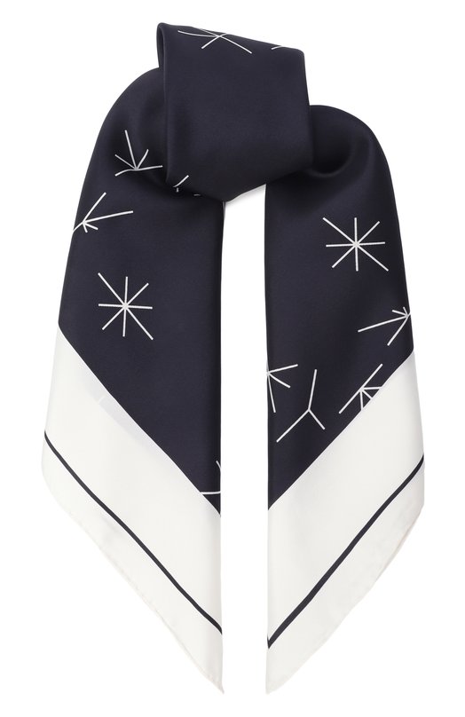 Шелковый платок Max Mara Leisure CAMME0 Синий CAMME0