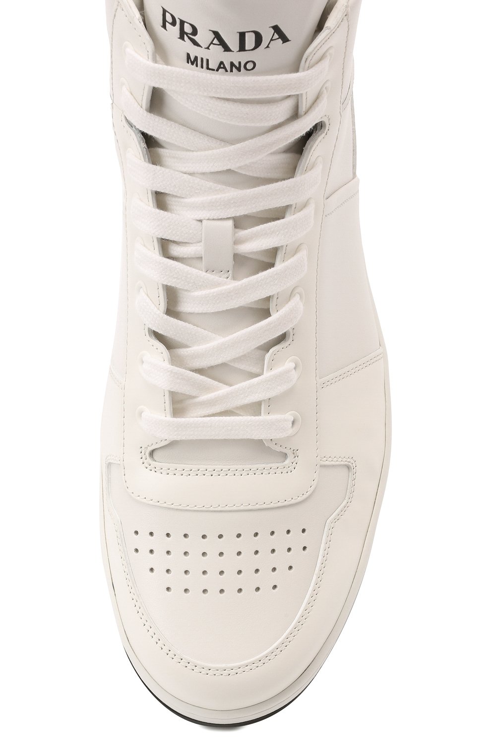 Кожаные кеды PRADA, арт. 2TE183-3LJ6-F0964, фото 6