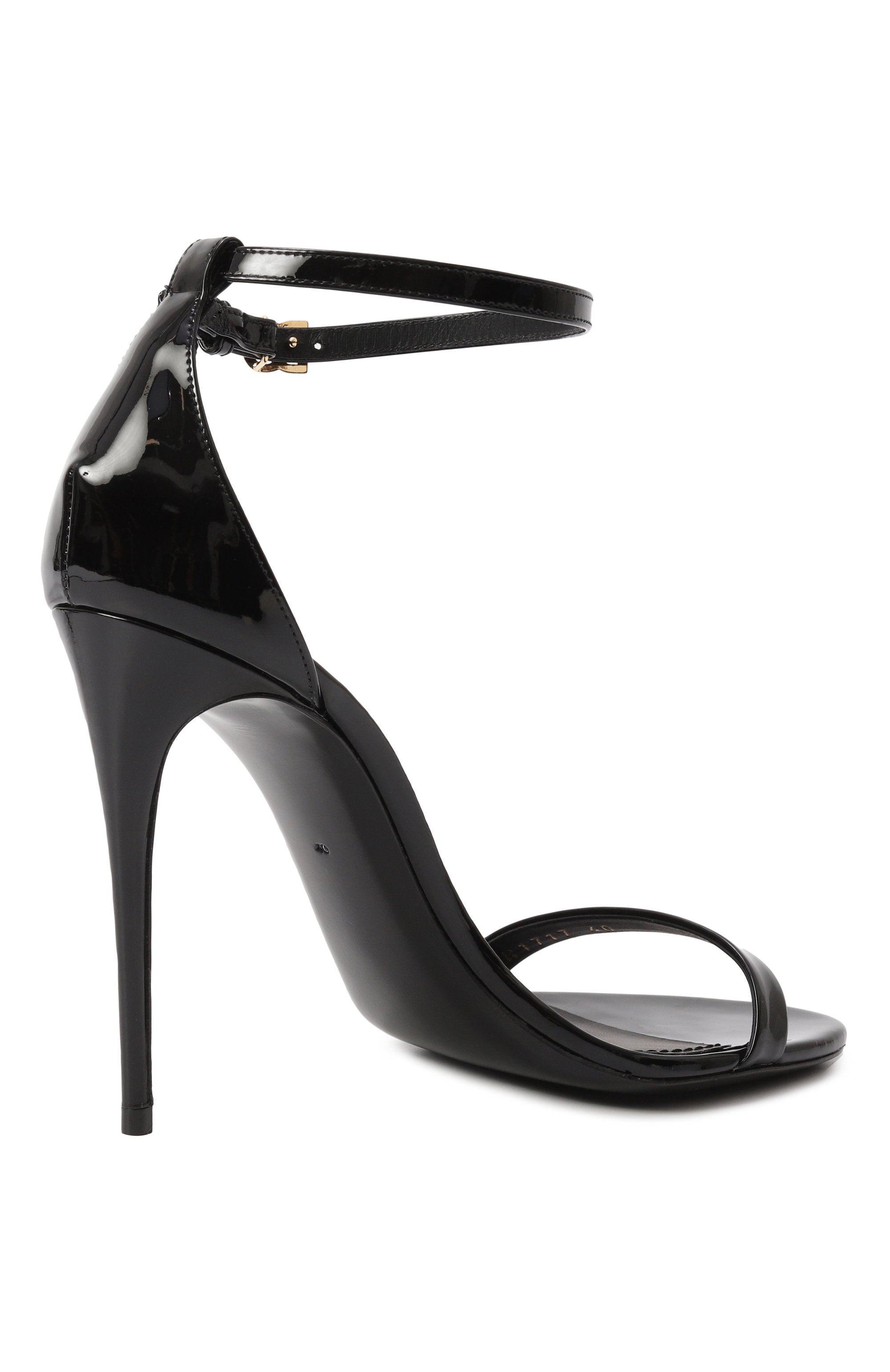 Кожаные босоножки keira 105 DOLCE & GABBANA, арт. CR1717/A1471, фото 5