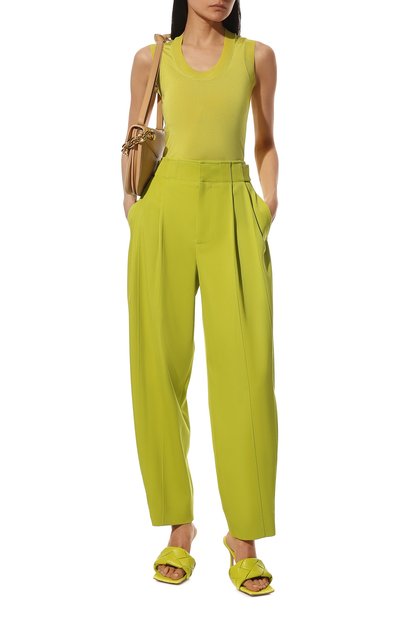 Шерстяные брюки BOTTEGA VENETA, арт. 683212/V0B20, фото 2