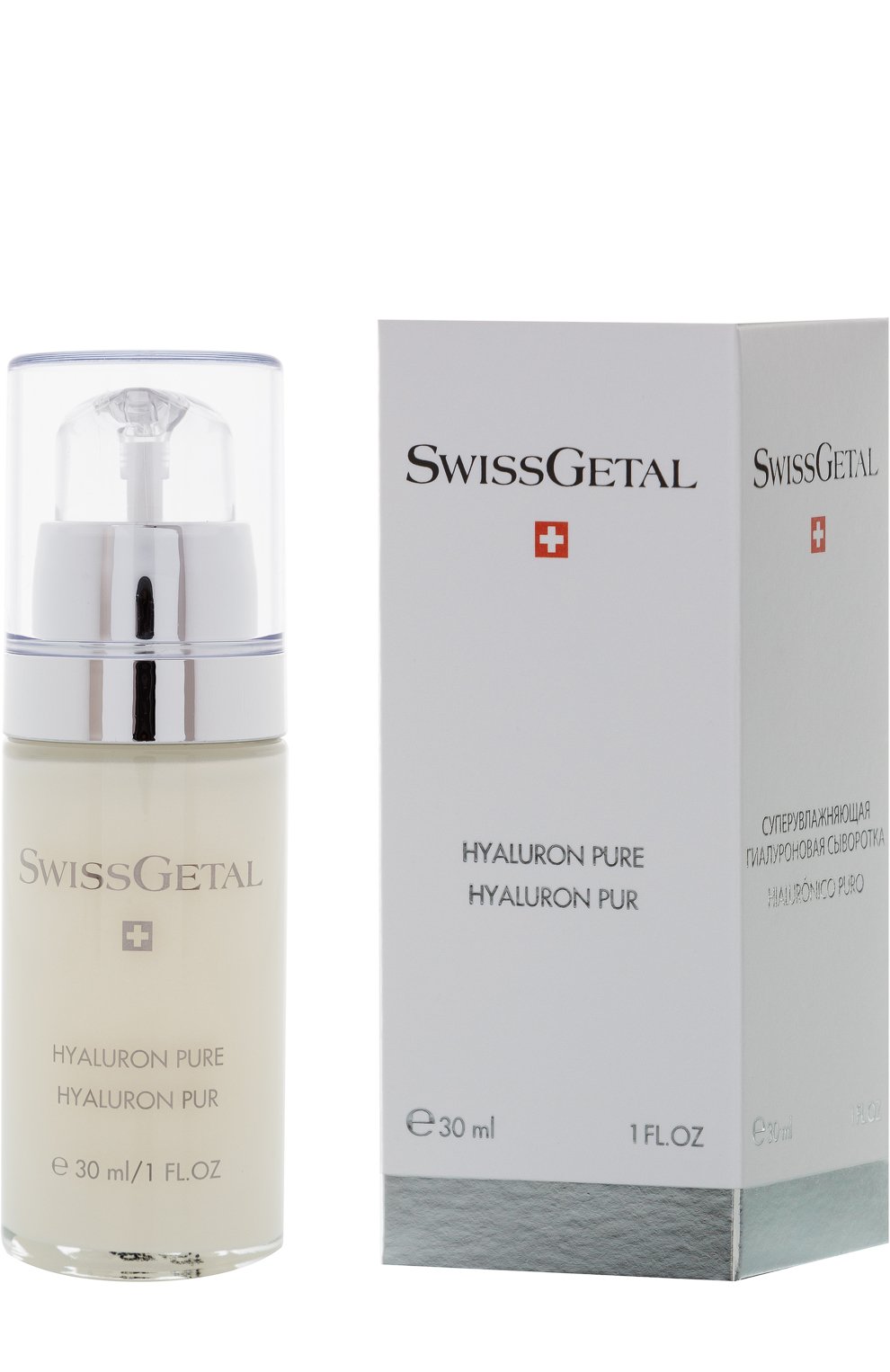 Суперувлажняющая гиалуроновая сыворотка hyaluron pure (30ml) SWISSGETAL, арт. Н-900, фото 1
