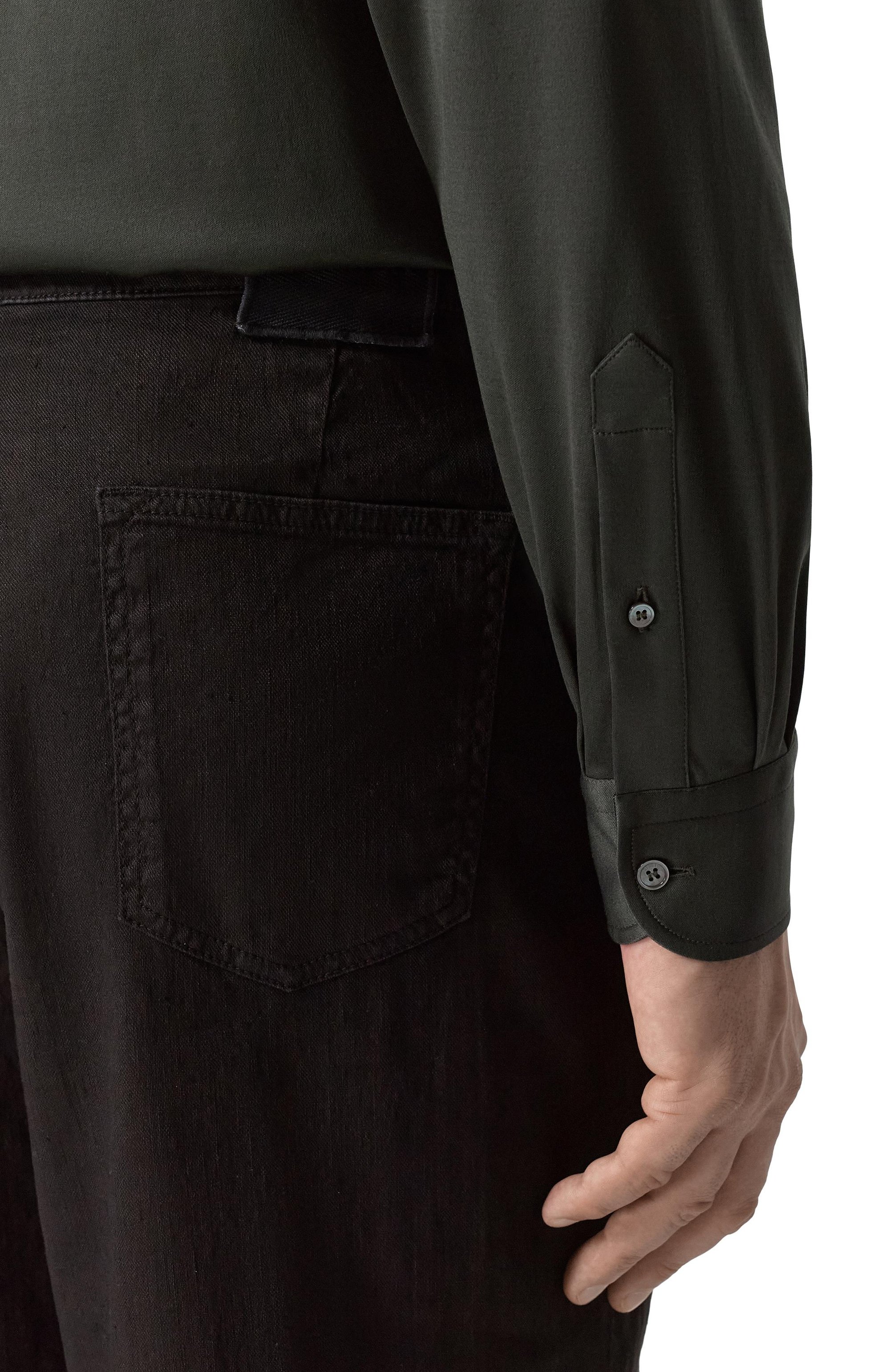 Хлопковая рубашка ZILLI, арт. ZSSH20M0100V00000, фото 5