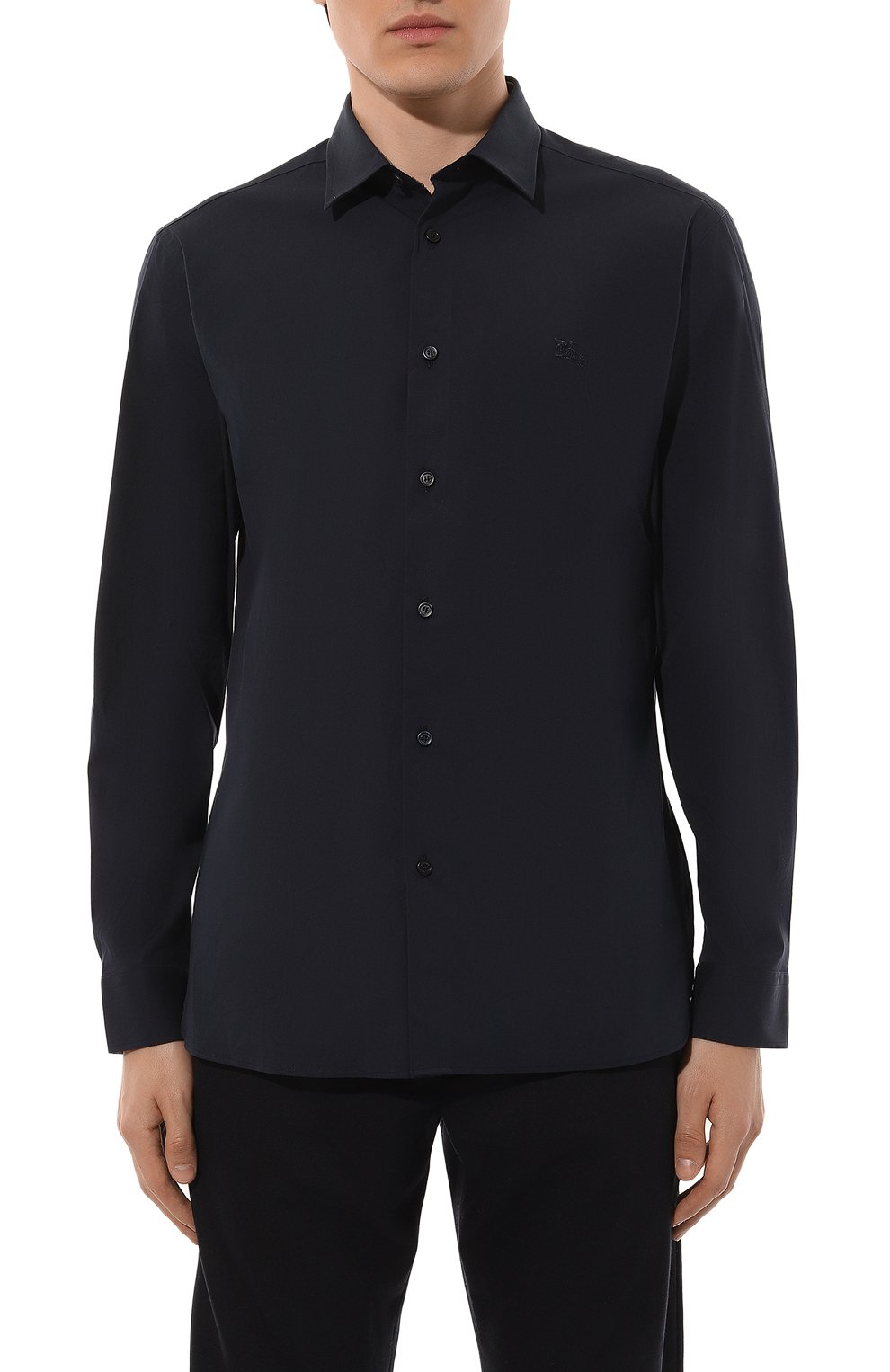 Хлопковая рубашка BURBERRY, арт. 8071800, фото 3