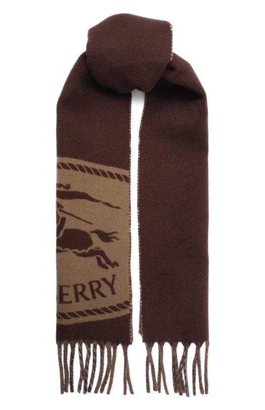 Кашемировый шарф Burberry 8109747 Коричневый 8109747