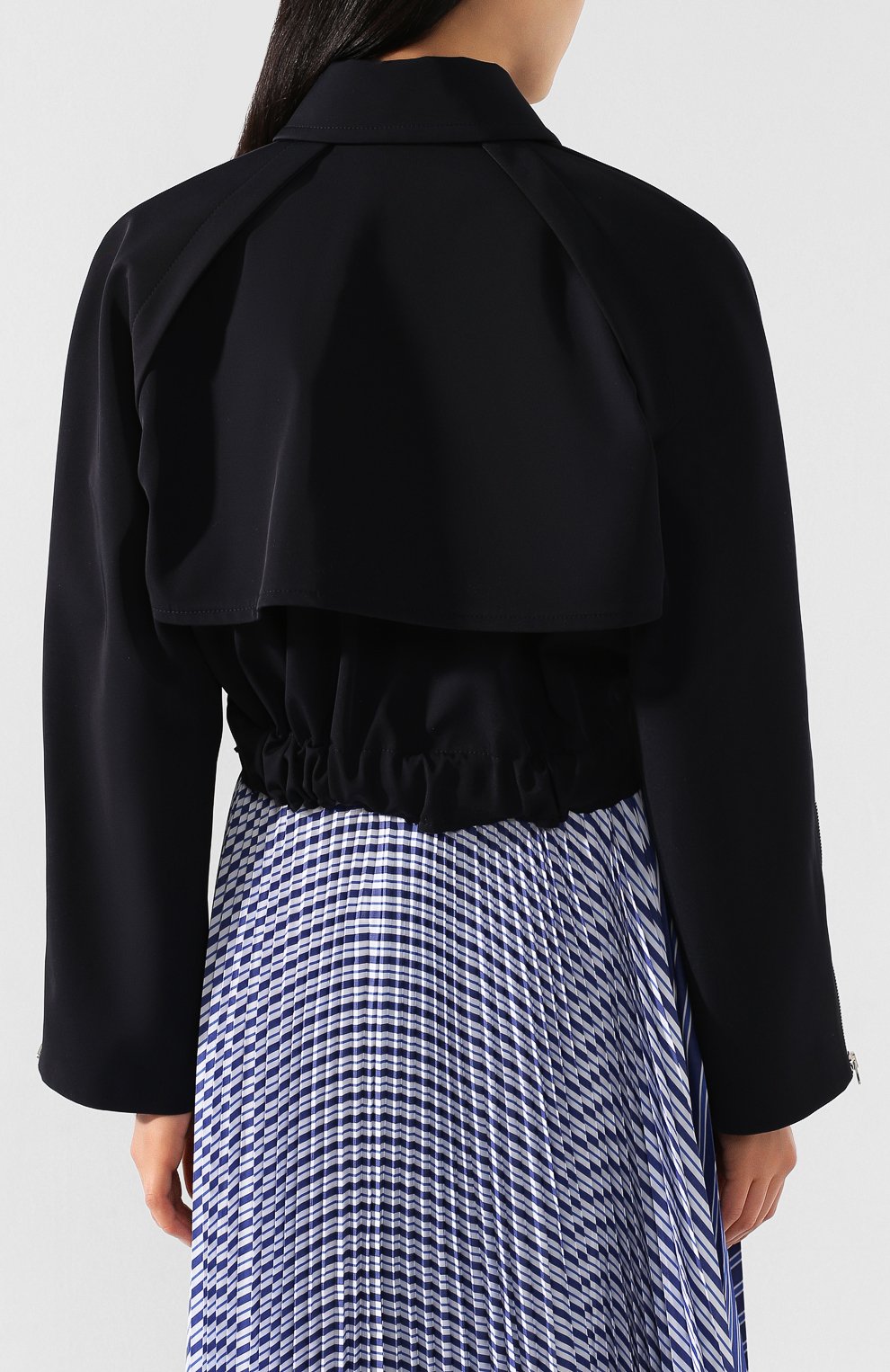 Куртка ACNE STUDIOS синего цвета по цене 59950 руб., арт. A90214/W, фото 4 Куртка ACNE STUDIOS, арт. A90214/W, фото 4