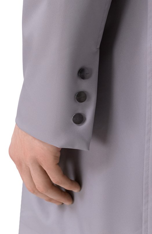 Плащ Kiton UW2193V0422H08 Серый  UW2193V0422H08 Фото 5