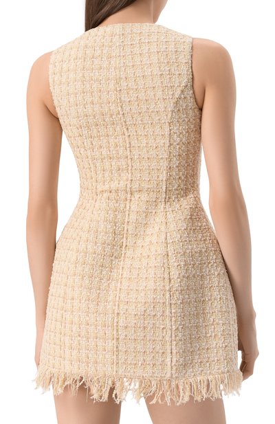 Твидовое платье GIUSEPPE DI MORABITO, арт. 04SSDR441 04429, фото 4