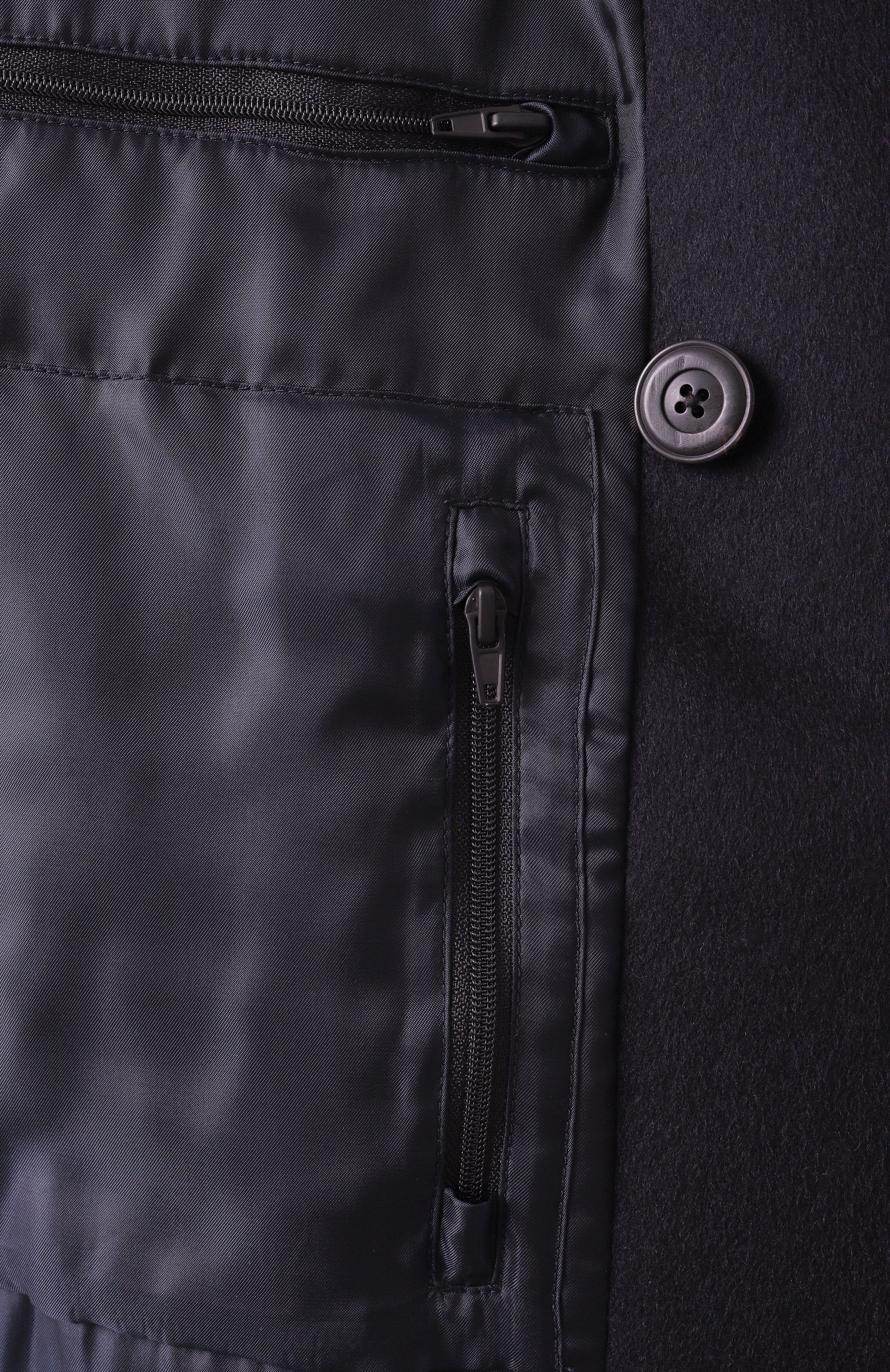 Шерстяное пальто EMPORIO ARMANI темно-синего цвета по цене 91950 руб., арт. 6D1BA6/1NMYZ, фото 7 Шерстяное пальто EMPORIO ARMANI, арт. 6D1BA6/1NMYZ, фото 7