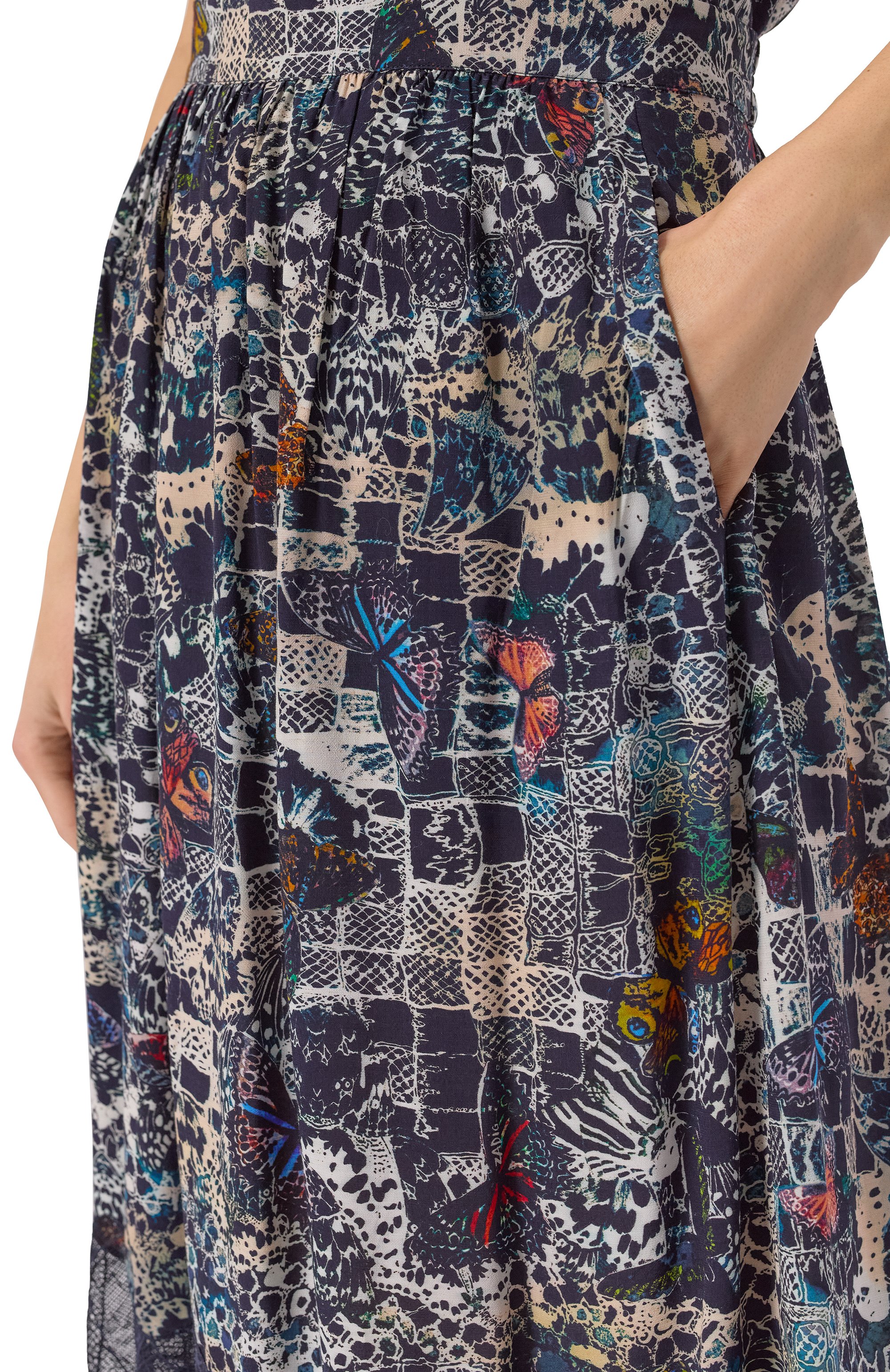 Юбка из вискозы ZADIG AND VOLTAIRE, арт. WWSK01578, фото 5