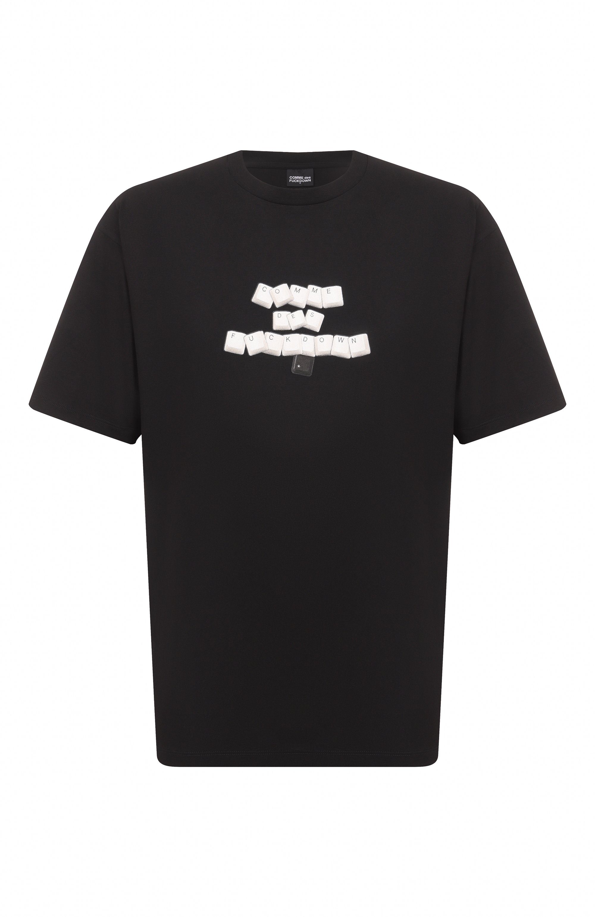 Хлопковая футболка COMME DES FUCKDOWN, арт. CFABM01589, фото 1