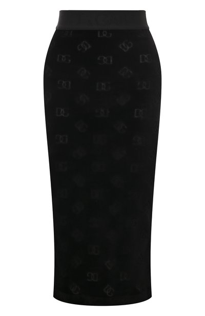 Хлопковая юбка DOLCE & GABBANA, арт. F4CJUT/FJ7DL, фото 1