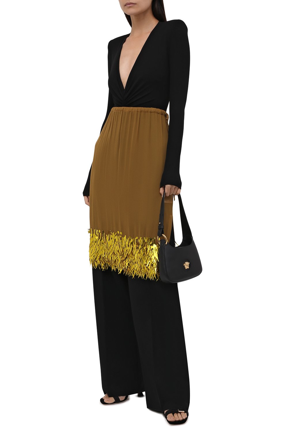 Юбка из вискозы DRIES VAN NOTEN, арт. 212-010837-3293, фото 2