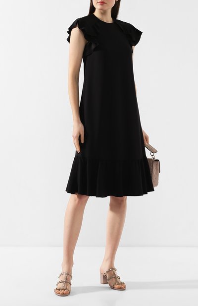 Платье REDVALENTINO черного цвета по цене 51850 руб., арт. TR3VAL50/0F1, фото 2 Платье REDVALENTINO, арт. TR3VAL50/0F1, фото 2