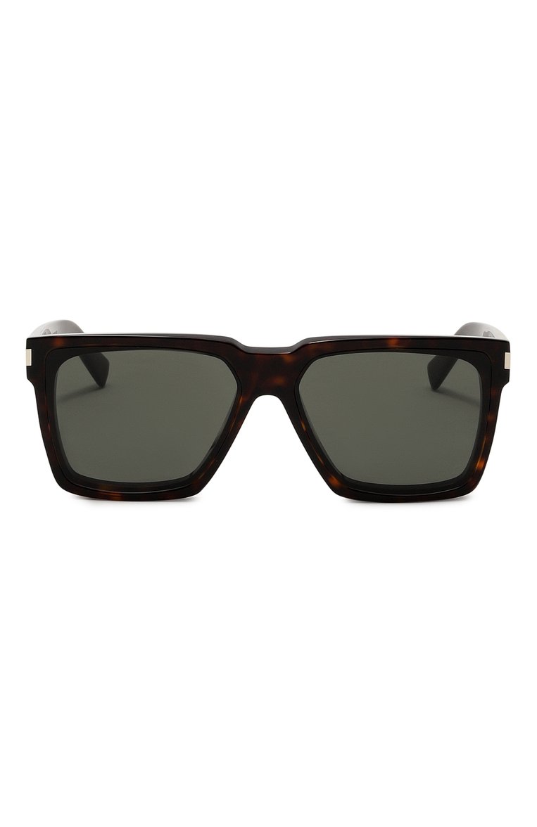 Женские солнцезащитные очки SAINT LAURENT коричневого цвета, арт. SL 610 002 | Фото 4 (Региональные ограничения белый список (Axapta Mercury): Не проставлено; Нос: Не проставлено; Тип очков: С/з; Кросс-КТ: С/з-унисекс; Материал: Пластик; Очки форма: Квадратные; Оптика Гендер: оптика-унисекс)