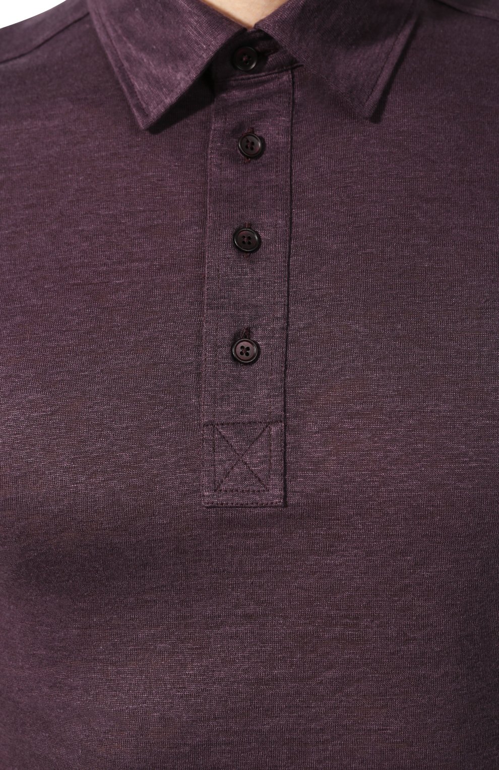 Льняное поло ZEGNA, арт. UU564/723, фото 5