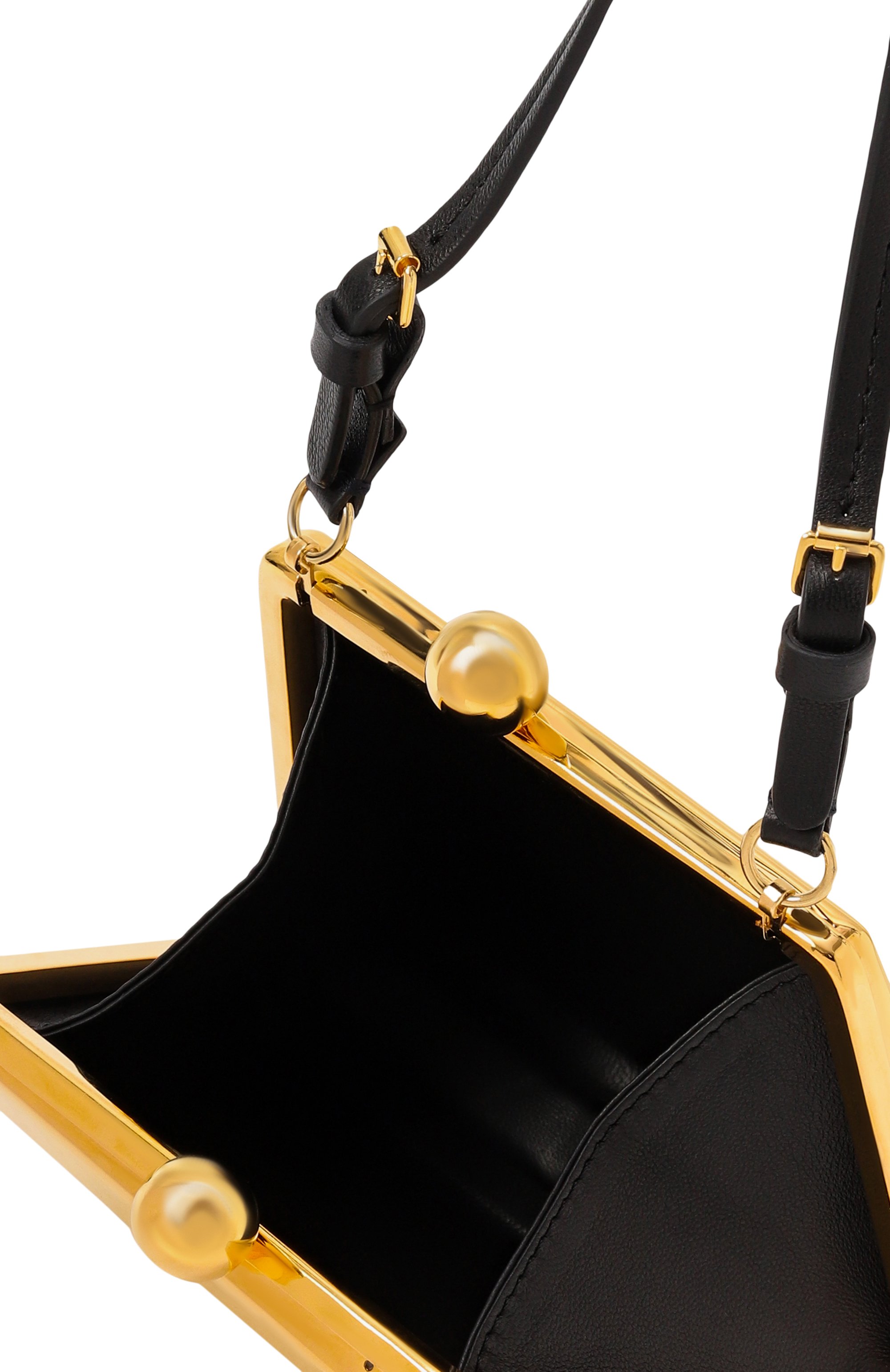 Клатч GIAMBATTISTA VALLI золотого цвета по цене 234500 руб., арт. 25SSXVVRBC02-M4MEG, фото 5 Клатч GIAMBATTISTA VALLI, арт. 25SSXVVRBC02-M4MEG, фото 5