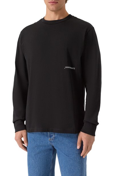 Хлопковый лонгслив HINNOMINATE, арт. HMABM01374, фото 3