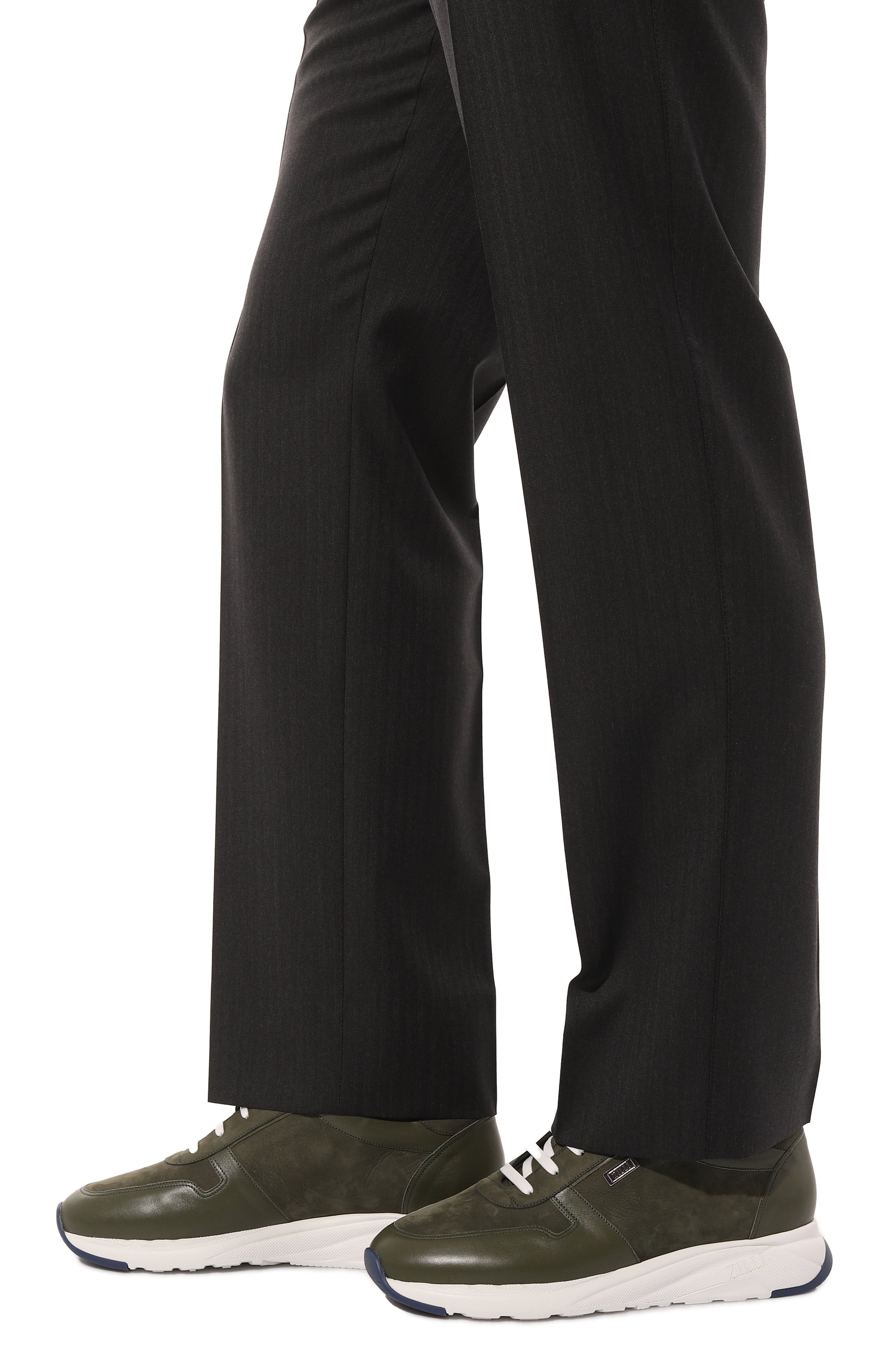 Кожаные кроссовки ZILLI, арт. H0066AM1013VSWR01, фото 3