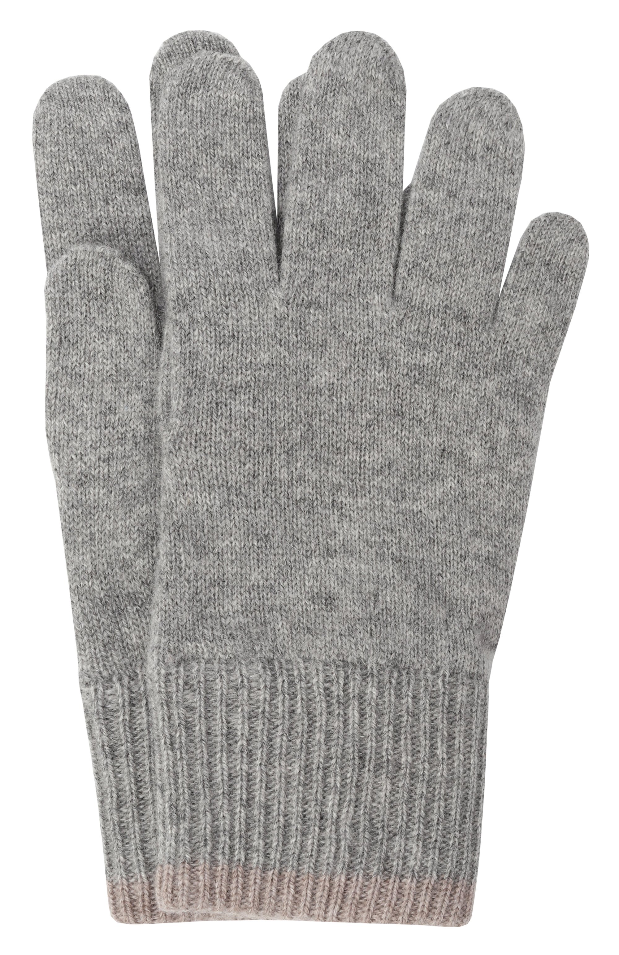 Кашемировые перчатки BRUNELLO CUCINELLI, арт. B22M90100B, фото 1