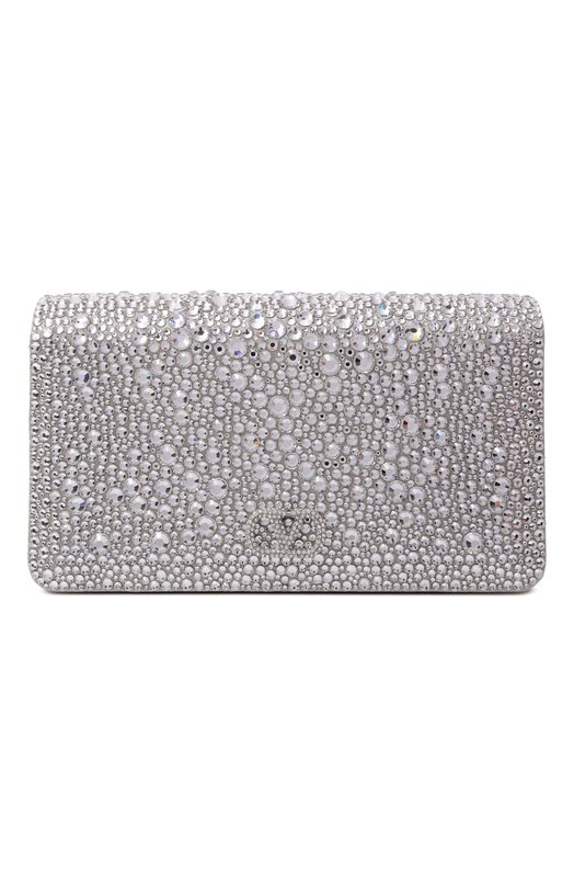 Клатч Vlogo mini Valentino 8W2P0AY5/KWK Серебряный 8W2P0AY5/KWK