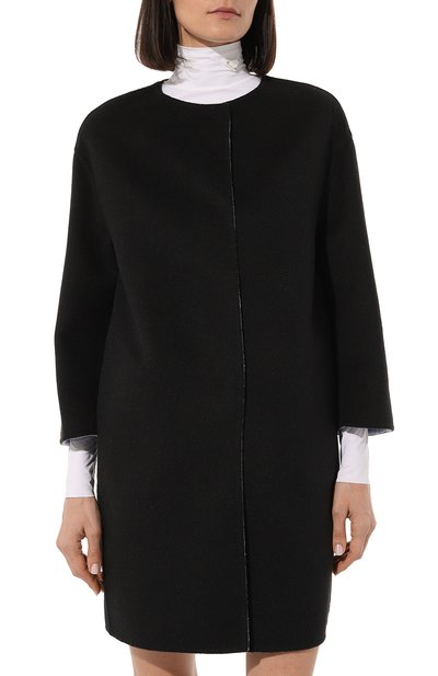 Шерстяное пальто PRADA, арт. P6734-1F87-F0J0G-151, фото 3