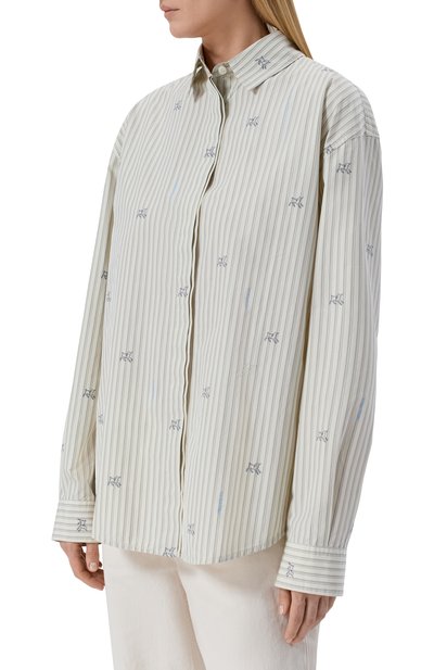 Хлопковая рубашка JACQUEMUS, арт. 26ESHW00566/AW00750, фото 3