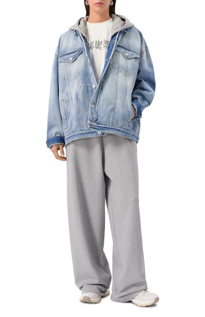 Джинсовая куртка VETEMENTS голубого цвета по цене 109500 руб., арт. UA53JA800L/2801 DENIM, фото 5 Джинсовая куртка VETEMENTS, арт. UA53JA800L/2801 DENIM, фото 5