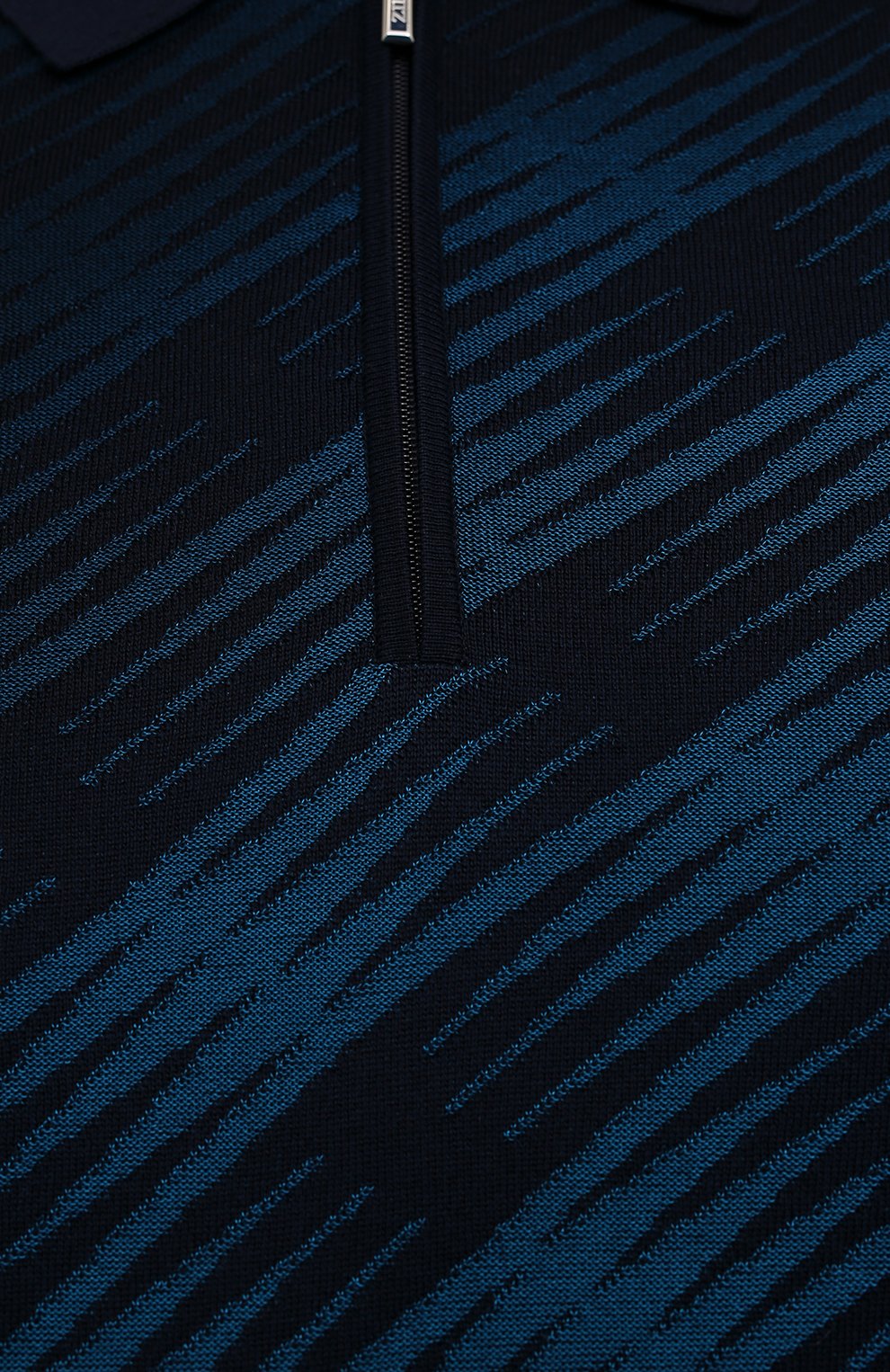 Поло из шелка и хлопка ZILLI, арт. MBV-PZ102-NESP1/MC01, фото 5