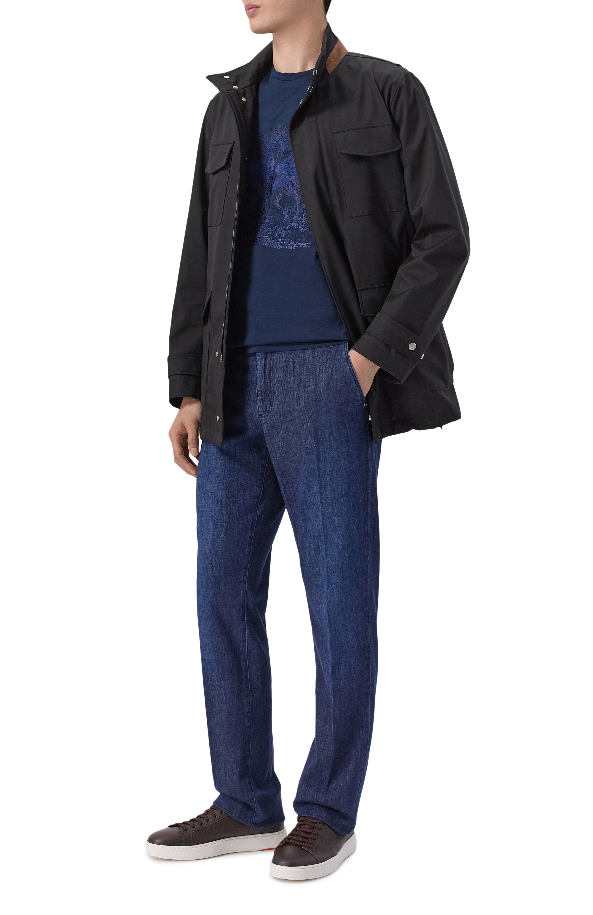 Хлопковая футболка STEFANO RICCI, арт. MNH6205360/TE0001, фото 2